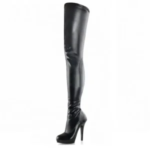 13cm High Heeled Shoes Cutout Over the Knee Women’s Boots Back Strap Open Toe Sandals 5inch Heels Thigh High Boots