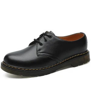 1461 Sporty Mesh Low top Round Toe Lace Up Waterproof Breathable Cowhide Non-Slip Shoes for Men & Women Autumn Casual Leisure