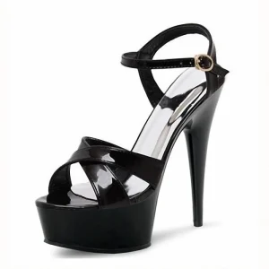 15cm Club Dancers Sexy Fashion Fetish Shoes Pole Dancer Shoes Strippers Women’s Large Sandals Transvestite Stage Walking