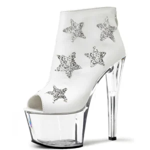 17cm Fetish Shoes Pole Dancer Stripper Sexy Fashion Large Club Dancer Gothic Full Dress Women’s Platform Shoes Fetish Drag Shoes