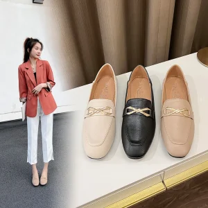 3002 New Fashion Ladies Flat Shoes Women Soft Sole Loafers