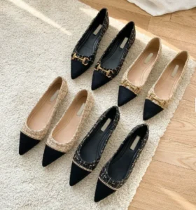35-40 Summer Women Flat Shoes Fashionable Female Flat Shoes Spring Ladies Flat Shoes for Four Designs