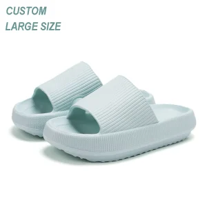 4 CM Thick Sole Large Size Pillow Cloud Slides Slippers for Women and Men Casual Shoes Platform Ladies Sandals Big Sizes Custom