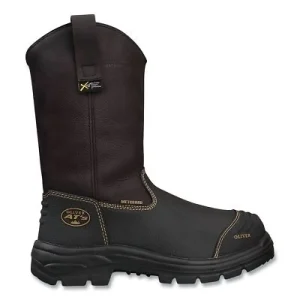 65 Series 10″ Steel Toe Boot Size 10.5 Brown Leather