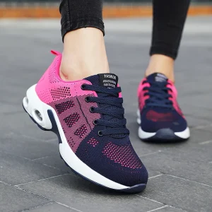 813 Women’s Basketball Style Shoes New Design Gradient Color Sneakers with Age Defying Air Cushion Outsole