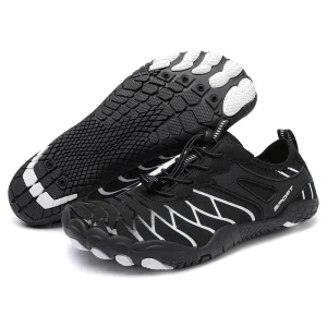 Adult Tracing Shoes Breathable Non slip Mesh Upper EVA Midsole Pointed Toe Beach Diving Swimming Outdoor