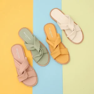 Africa Women’s Sandals Fashion Simple Summer Oen Toe Shoes Flat Holiday Beach Slippers