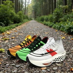 Air Cushion Casual Sports Shoes Men’s Women’s Breathable Running Shoes Lightweight Low Top Thick Bottom TPU Midsole