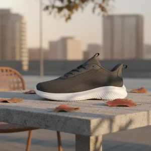 All-Purpose Women’s Shoes Light Weight Lace-Up Breathable Casual Sneakers Cushioning Mesh MD Construction Fashion Trend