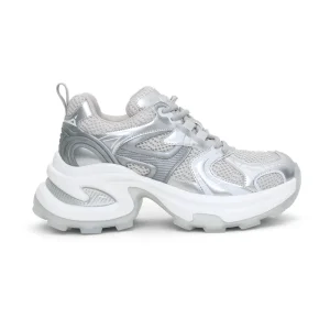 All Season Versatile Women Sneakers With Thick Sole and Breathable Design for Casual Wear