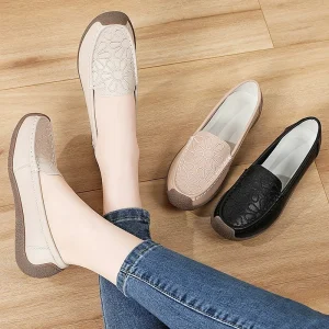 All Season Versatile Women’s Slip On Shoes Loafers Classic Comfortable Flats for Everyday Wear