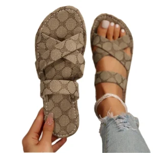 Anti-Slip Breathable Women’s Platform Slide Sandals Fashion Trend Summer Autumn Winter Beach Flats Light Weight