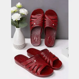 Anti-slip Hard-Wearing Comfort Home Mom’s Style Slippers Cost-effective Lightweight Indoors Outdoor Classical Slippers