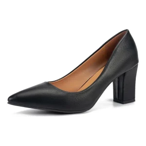 Autumn Pointed Work Shoes Fashion Sandals Single Shoes Women’s Thick Heels Shoes for Women