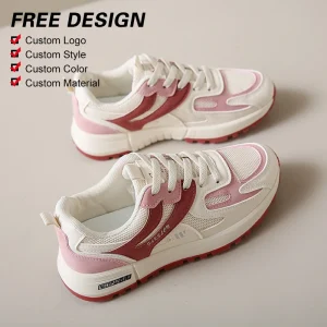 Autumn Style White Shoes Versatile Flat Bottomed Board Shoes Casual Student Women’s Shoes