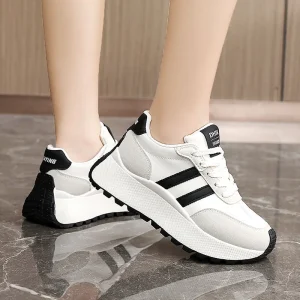 BN007-1 Made in China Simple Style Casual Sports Running Board Shoes Women’s Outdoor Sneakers