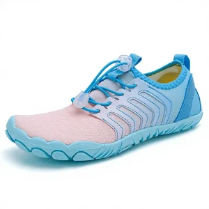 BUKEN Summer Quick Dry Aqua Sport Shoes Rubber Midsole for Outdoor Beach Diving Yoga Walks Breathable Closed Toe Design