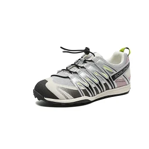 Breathable Autumn Spring Classic Retro Mesh Lace Closed Toe Sneakers for Women Casual Fashion Comfort Shoes Mixed