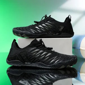 Breathable Lightweight Hiking Shoes for Forest Beach Road Sports Outdoor & Indoor Use Anti-Slip Summer Shoes for Men & Women