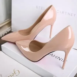 Bridal Fashion Pointed Toe Stiletto Design Light Thin Comfort Elegant Style Dress Sandals Ladies Pumps Heels Women