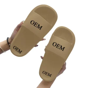 Bright Solid Color Men’s and Women’s Non-slip Slippers Sun Cool Breathable Outdoor Sports Slippers Bath Convenient Slippers