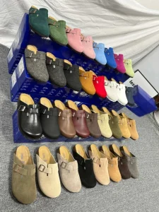 Bulk Luxury Affordable Ergonomic Design Lightweight Suede Upper Breathable Women’s Summer Biren Classic Mules