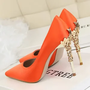 C11164a New Fashion Wedding Ladies Women High Heel Dress Shoes