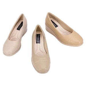 CA488-1 Women’s Anti-Slip Nurse Shoe for Work Comfortable with PU Lining White Color