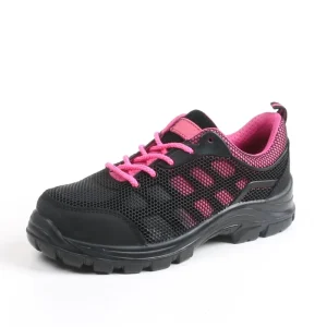 CE Certified Safety Shoes for Women Summer Work Shoes Steel Protective Toe Impact Resistance Sneakers
