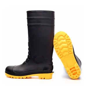 CE REACH Agricultural Knee High Industrial Protection S5 Anti Smashing Steel Toe Waterproof Non Slip PVC Safety Boots