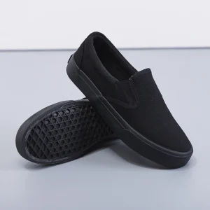 Canvas Shoes Women’s Men’s Casual Slip on Skate Shoes Breathable Lightweight Oversole Round Toe