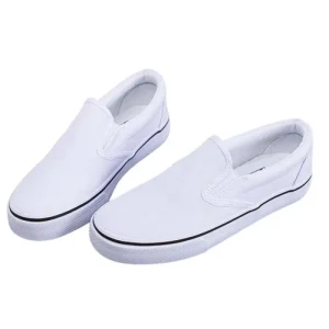 Canvas Walking Shoes Women’s Korean Version Low Top Flat Versatile Casual Plus Size Lightweight Soft Spring Board Shoes for Men