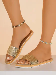 Casual Luxury Open Toe Seaside Beach Women’s Flat Sandals