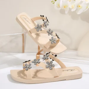 Casual Luxury Open Toe Seaside Beach Women’s Flat Sandals