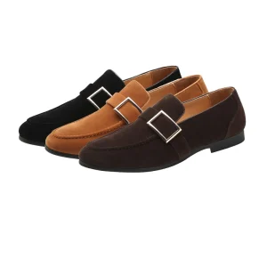 Casual Men’s Loafers Waterproof Breathable Genuine Leather Dress Shoes for Spring Summer Autumn