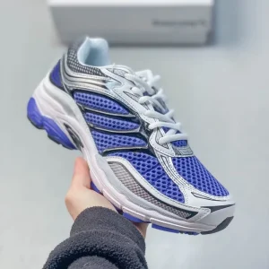 Casual Running Shoes Sneakers for Men Classic Retro Women Pro Grid Style Breathable Mesh Upper Shock Absorption Durable