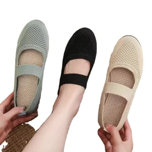Casual Summer Flats Shoes2024 Women’S Casual Breathable Fashion Flats Shoes Spring and Autumn Women’S Flats Shoes