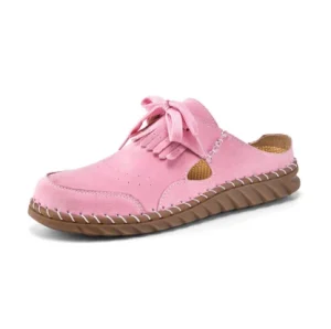 Casual Women’s Shoes Half Slippers One-Foot Slip-On