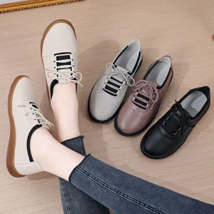 Casual Women’s Slip On Boat Shoes for Daily Wear Trendy Non Slip Flats