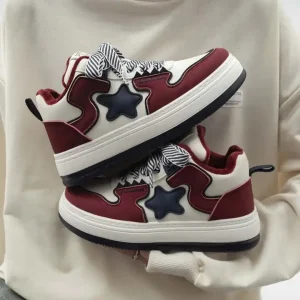 Casual Women’s Sports Shoes Thick Soled Walking Shoes
