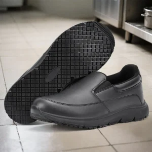Chef Super Anti Slip Lightweight Waterproof Shoes Kitchen Restaurant Cook Oil Resistance Safety Shoes Without Lace