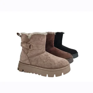 Chunky Classic Winter Suede Comfort Anti Slip Women’s Boots