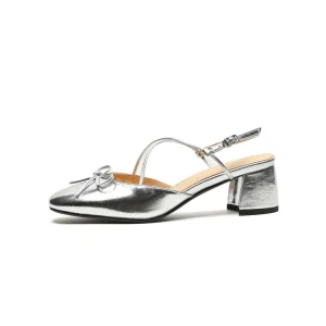 Chunky Heel Cross Straps Women’s Summer Fashion Trend Genuine Leather Upper Roman Sandal