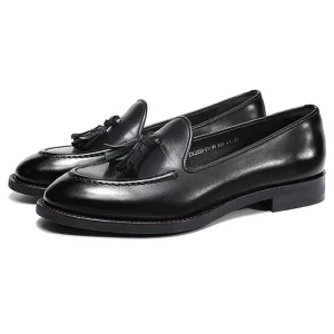 Classic Genuine Leather Women’s Slip-On Loafers High Quality Durable Sheepskin Cowhide Flats Shoes Daily Life