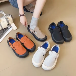 Classic Versatile Thick-soled Height-increasing Casual Shoes