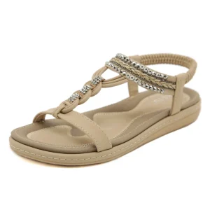 Classical New Styles Summer Womens High Top Outdoor Beach Open Toe Lace Up Ankle Strap Shoes Fashion Sandals