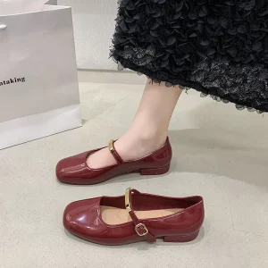 Closed Toe Chunky Heel Women’s Summer Outdoor Breathable Matching Dress Mary Jane Sandals
