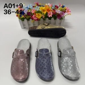 Closed-Toe Half Slides Women New Outdoor Wear Platform Birkenstocks Fashion Trend Foreign Trade Women’s Shoes