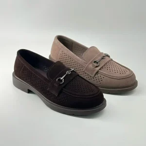 Comfortable Black PU Loafers for Women Trendy Casual Footwear Versatile Footwear Slip on Footwear
