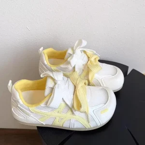 Comfortable Casual Sporty Women’s Sneakers Outdoor Walking Shoes Breathable Design Light Weight Lace Up All Seasons